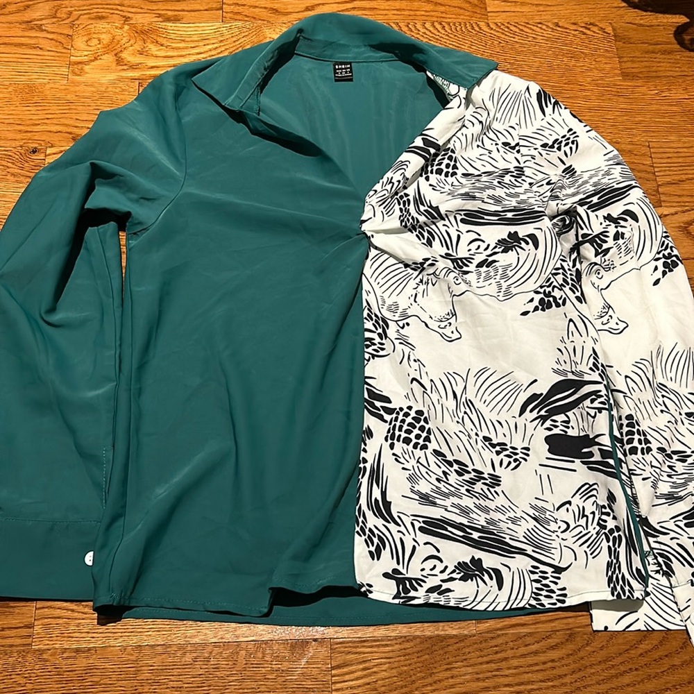 Woman long sleeve blouse size S
